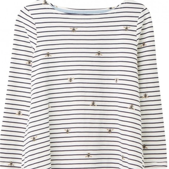 Joules Tops - JOULES Breton Top - Bee Stripe